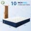 Matelas hybride 14 po en mousse viscoélastique de refroidissement moyenne pleine grandeur dans une boîte avec Certipur-US-1160442687-1205168762