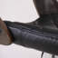 Tabouret de bar pivotant à dossier courbé de style contemporain et courbé Bentwood