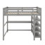 Lit mezzanine double avec tablettes et bureau-1835368701