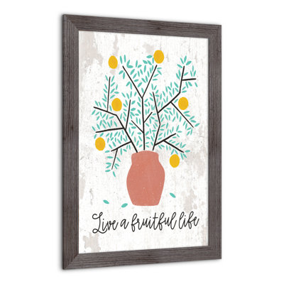 " Fruitful Citrus Tree "
