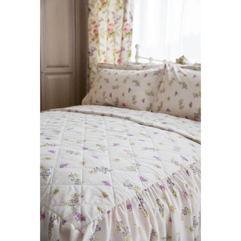 Delphine Floral Bedspread, 244 x 264 cm