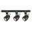 3 Light Pinch back shape Track Lighting Kit 12 Watt LED per Head 3000K 4 foot Track 36 degree -21957511