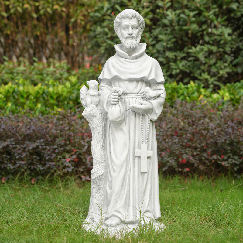 Statue de jardin religieuse en oxyde de magnésium