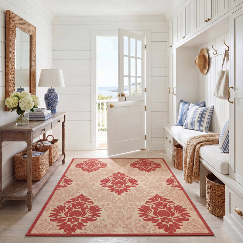 Vatukoula Performance Geometric Rug, Rectangle 5'3" x 7'7"