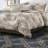 Ensemble d'édredon en mélange de coton texturé 7 pièces Beacon-1122563849