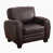 Dark Brown Faux Leather