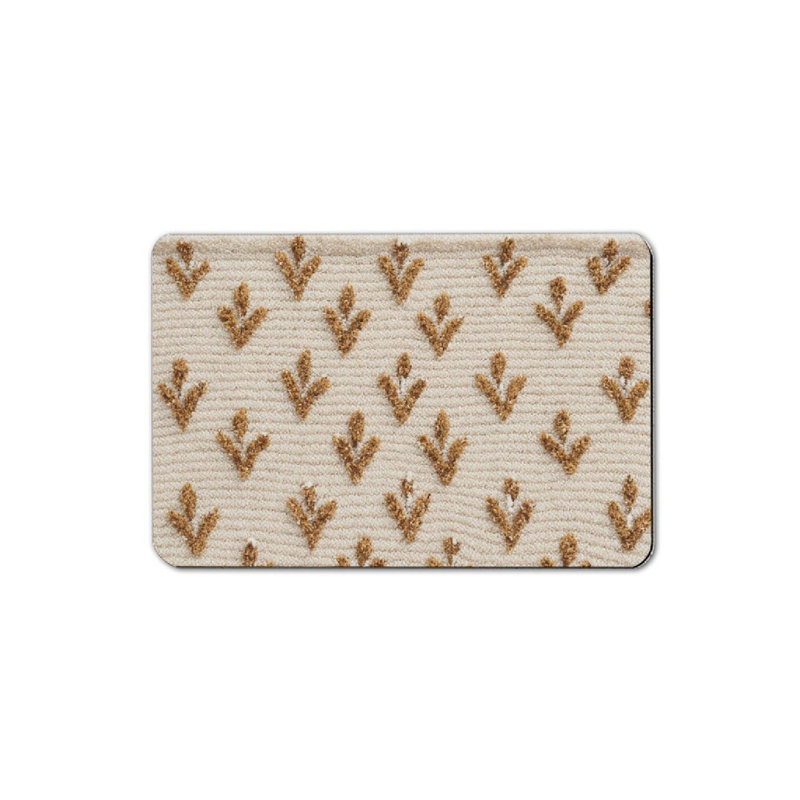 Tapis de bain à motif de blé, 16 po x 24 po
