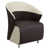 Beige / brun foncé est en rupture de stock