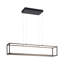 Cassundra 4 - Light Black LED Kitchen Island Pendant