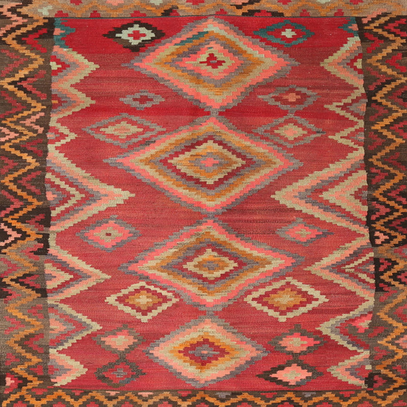 Wyrick Southwestern Indoor Rug, Square 4'