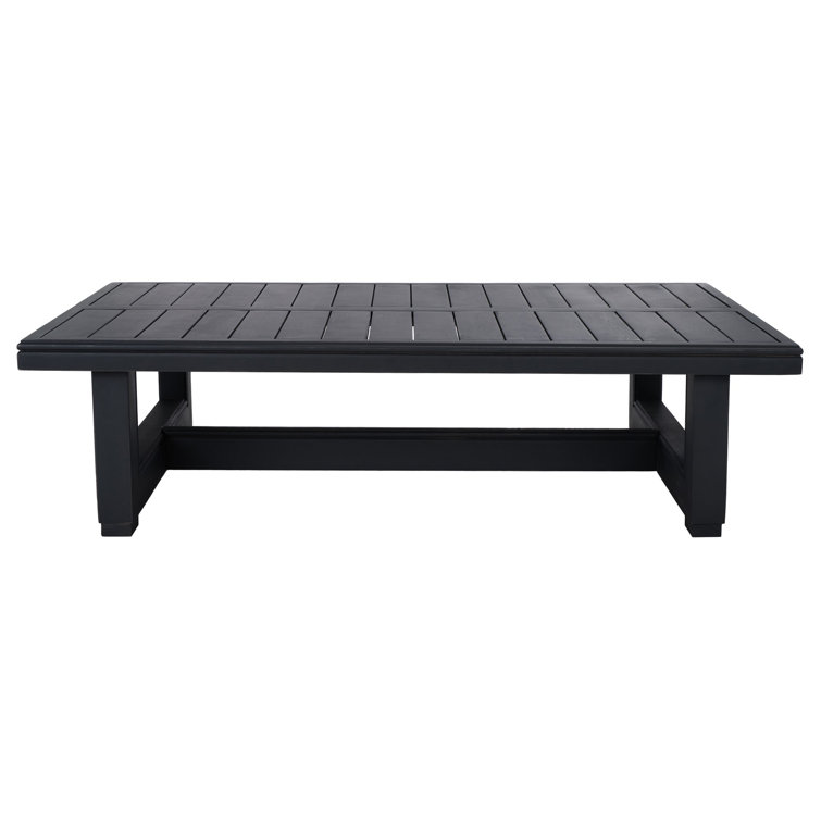 Melrose Rectangular Metal Outdoor Coffee Table