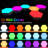 Touch Sensitive RGB Hexagon Wall Lights DIY Geometric LED Wall Panels with Remote Control
