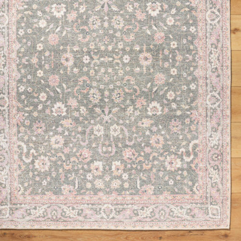 Cadeshia Machine Washable Area Rug, Rectangle 5'3" x 7'3"