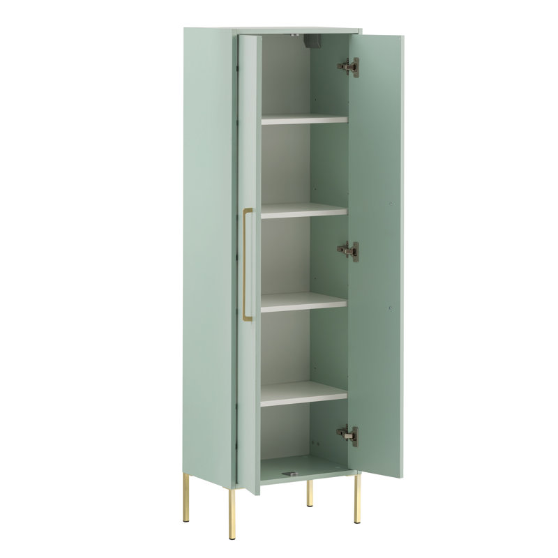 Sarah Linen Cabinet, Mint