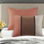 Ensemble de literie 7 pièces Coral, simili suède polyester, style chalet moderne avec coussins décoratifs pour la maison