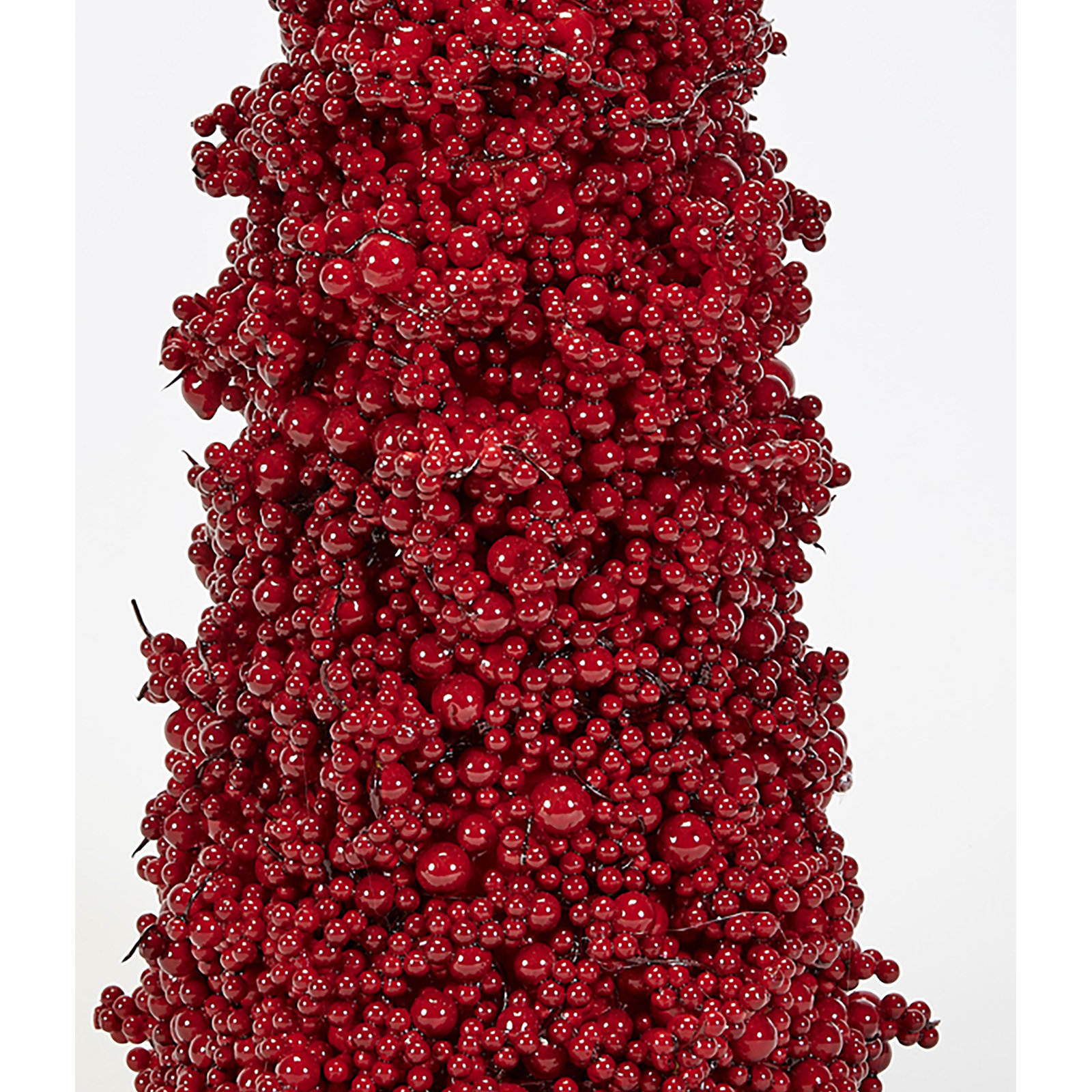 Red Holly Berry Tabletop Christmas Tree