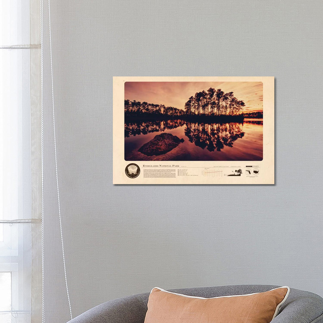 Everglades National Park - Wrapped Canvas Painting