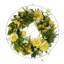 28" Peony, Lemon And Heather Spring Wreath