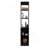 Linen Cabinet Marion, Bathroom, Black-344100341