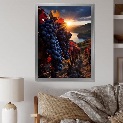 Scenic Vivid Vineyard I - Farmhouse Wall Decor