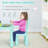 Nila Kids 3 Piece Play Or Activity Table and Chair Set-735308567