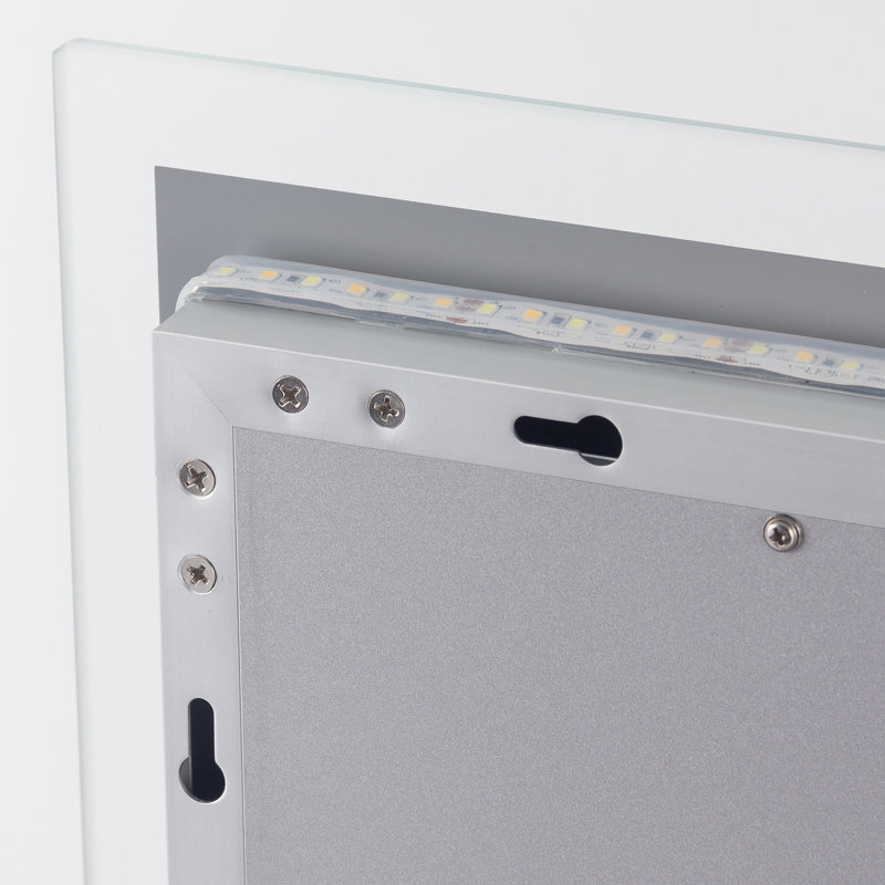 Lewse Flat Wall Mirror, 28" x 36"