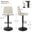 Tabouret de comptoir Adiza-496785279