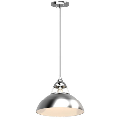 Quesada 1  Light Single Dome Pendant
