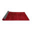 Tapis décoratif multicolore à motif abstrait-1340855972