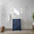 Bath Vanity 24 in. W x 20 in. D, with Cultured Marble Top