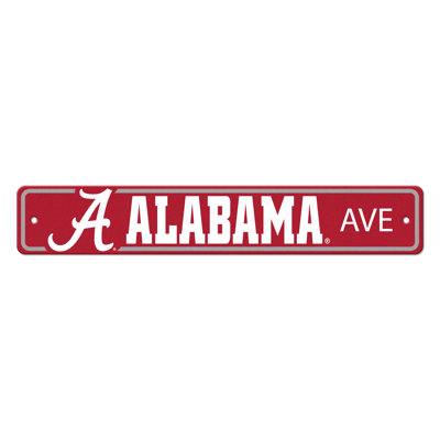 University of Alabama Street Sign