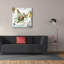 Toile épique Graffiti «Birdwatchers Dream 3» par Jean Plout, 37 po x 37 po-988386229