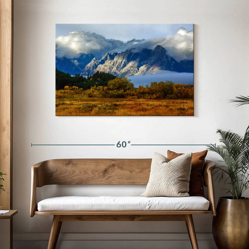 Montagnes Alvord Grand Teton, H 30 po x l 45 po