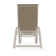 Holna Outdoor Rust-Resistant Metal Chaise Lounge