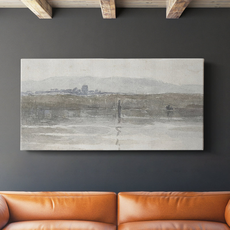 Série paysage - CDL XXII - Toile tendue avec châssis - Prêt à accrocher, H 16 po x l 32 po
