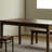 Classic simple solid wood dining table-106956157