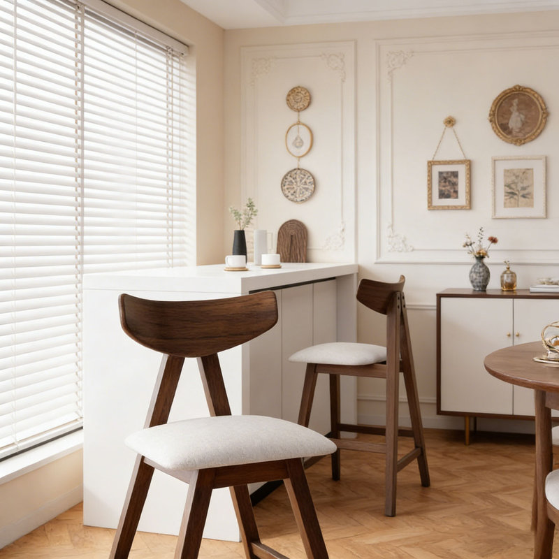 Counter Stool, Light beige