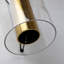 22In Dimmable Table Lamp With Clear Glass & Brass Metal Modern Table Light For Living Room