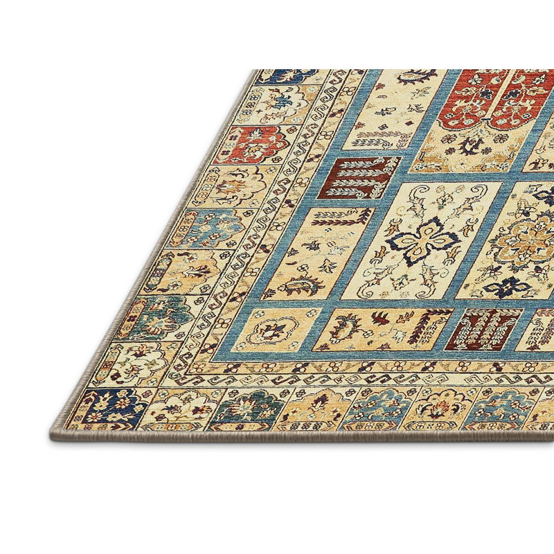 Tapis abstrait moderne 369, Tapis de couloir 2 pi x 5 pi