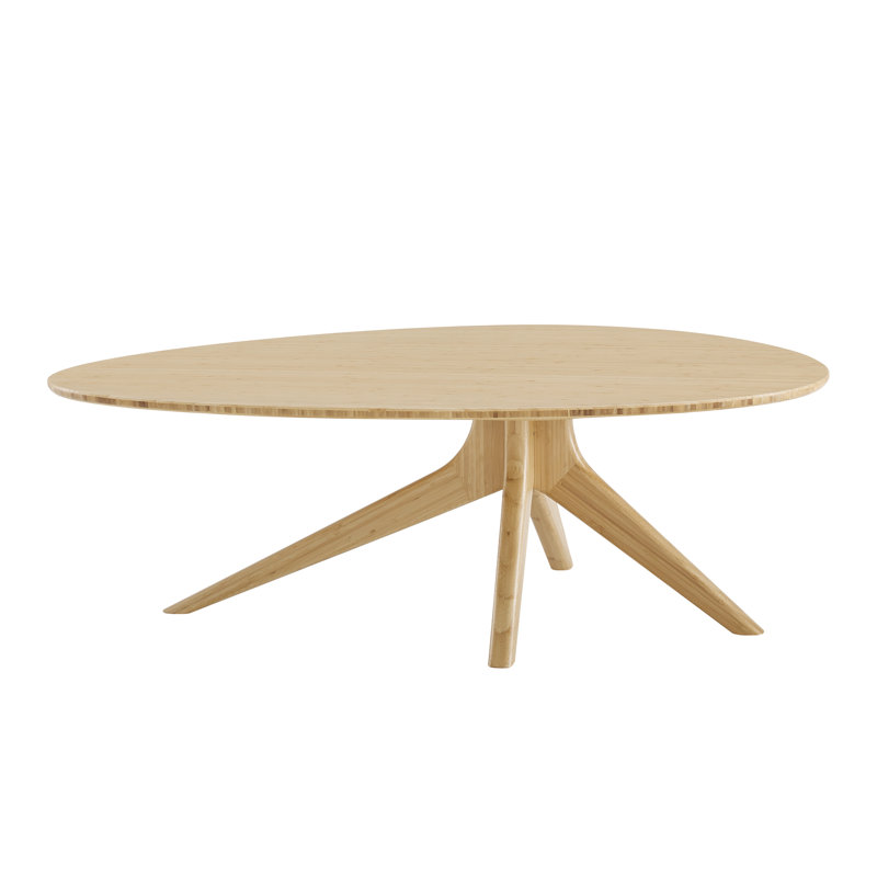 Solid Wood Coffee Table, Wheat