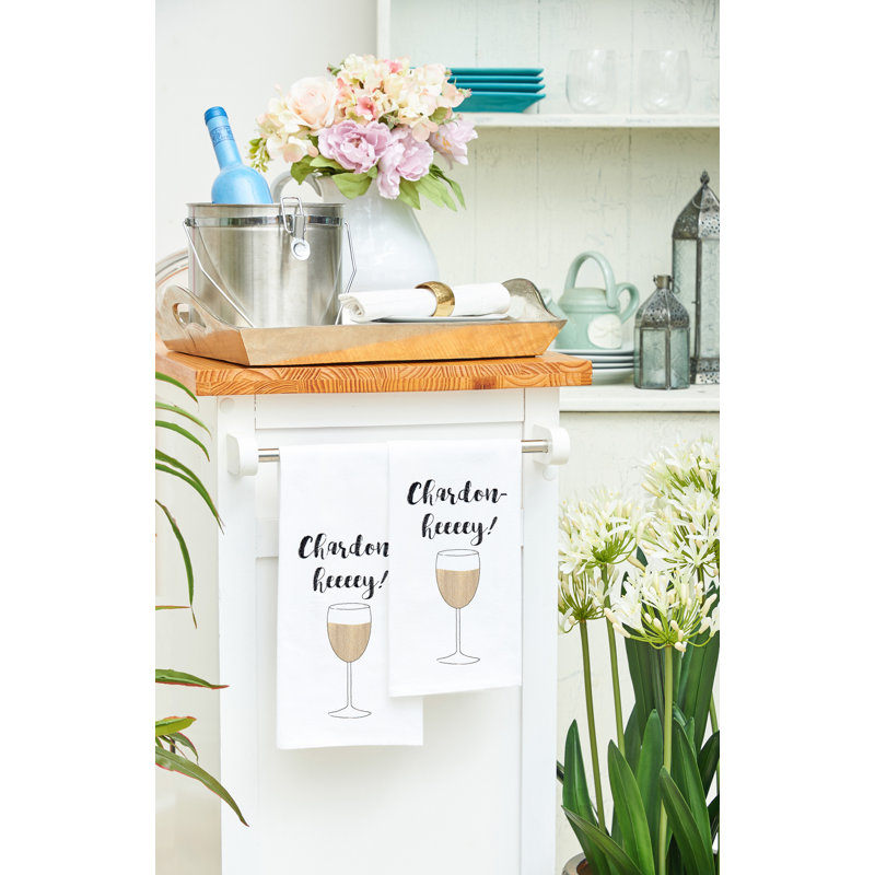 Chardon Heeey Flour Sack Cotton Kitchen Towel