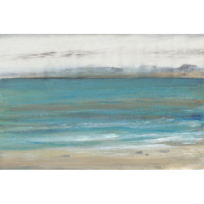 Seashore I - Wrapped Canvas Painting, 30cm H x 46cm W