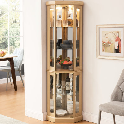 Vitrine Oak Curio