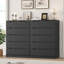 Commode 6 tiroirs l 27,6 po-289473922