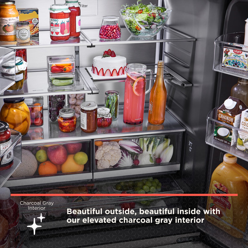 Lg Studio 27 Cu. Ft. Smart Counter-Depth Max French Door Refrigerator, Silver