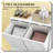 Hidden Laundry Hamper Cabinet Anti Tipping Wall Mountable-2055505846