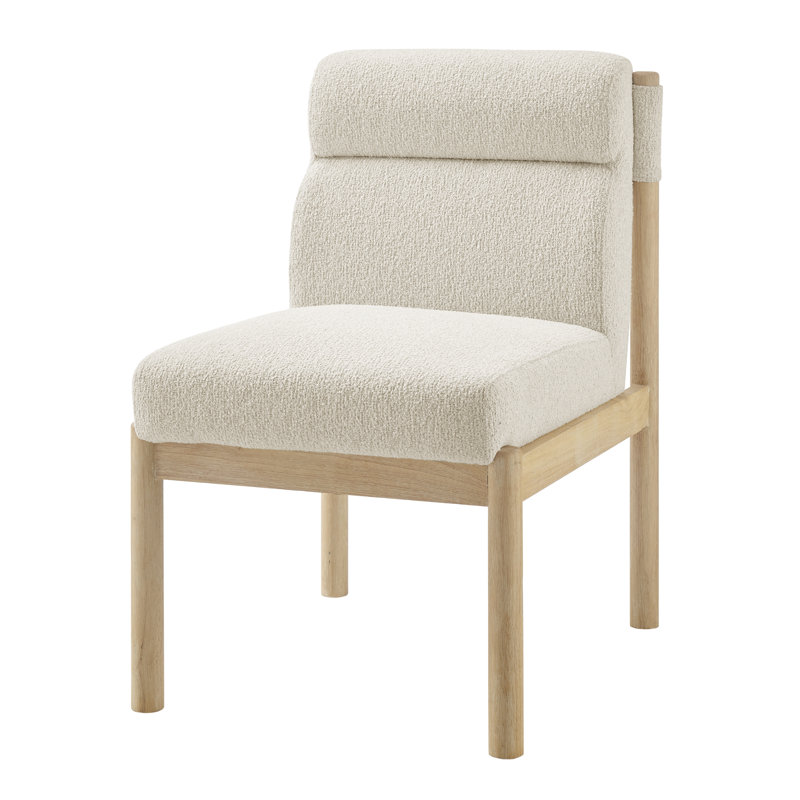Trev Dining Set With Upholstered Chairs, Weathered Sand, Beige