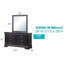 Miroir mural noir Elegant Traditional