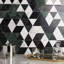 Prism 8x14 Triangle Polished Marble Mosaic Tile-239126531