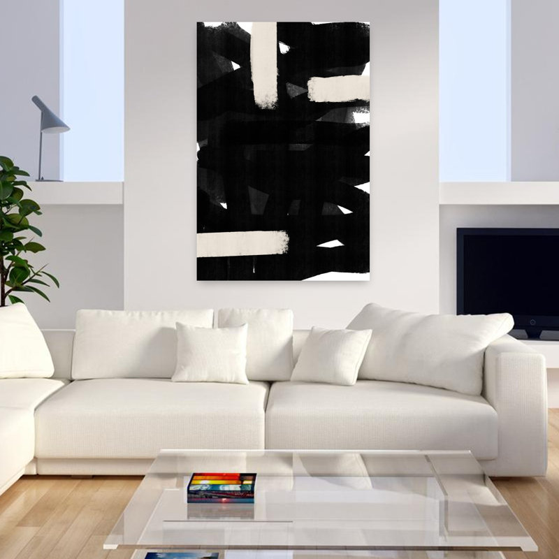Art contemporain contemporain contemporain, H 48 po x l 32 po